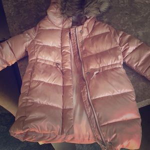 Toddler Pink Puffer jacket